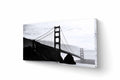 Golden Gate Bridge en noir et blanc